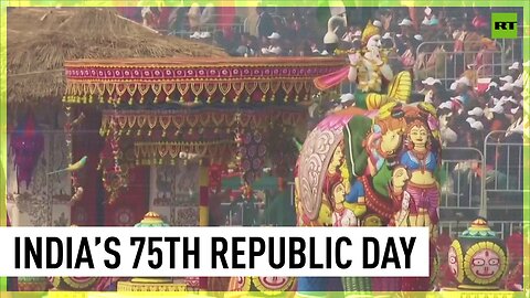India holds military parade celebrating 75th Republic Day