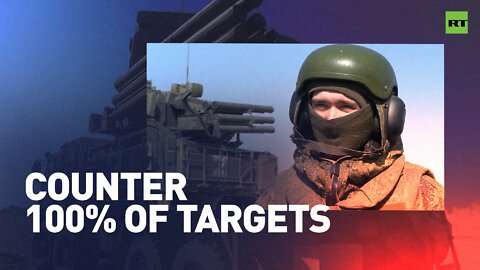 Russian military on downed targets during special operation