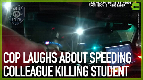 Cop laughs about speeding colleague killing student