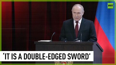 These terrorists are a weapon used against Russia, and it is a double-edged sword – Putin