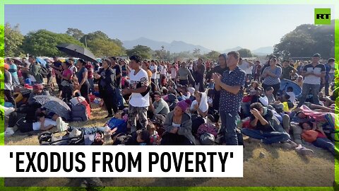 Migrant caravan ends march in Mapastepec as INM pledges humanitarian cards