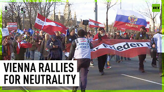 Rally for Austria’s neutrality in Ukraine conflict hits Vienna streets