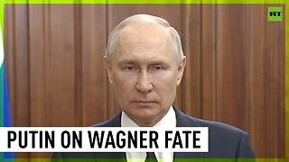 Putin addresses the nation on fate of Wagner PMC