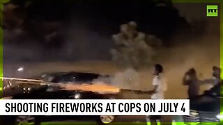 Somali teens shoot fireworks at cops on July 4