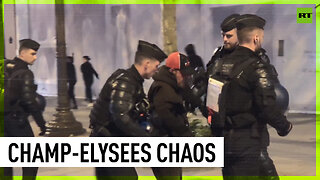 Clashes erupt on Champ-Elysees as protests persist in France