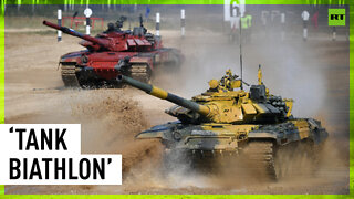 Russia, Belarus, China and Kyrgyzstan take part in ‘Tank Biathlon’