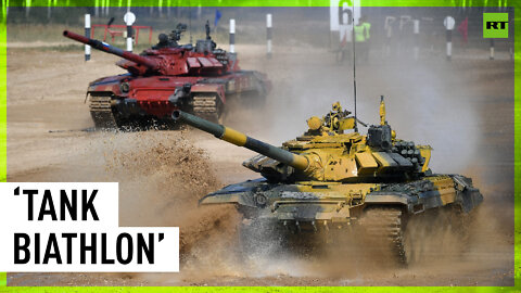 Russia, Belarus, China and Kyrgyzstan take part in ‘Tank Biathlon’