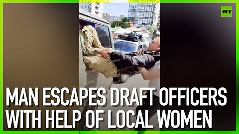Man escapes draft officers with help of local women