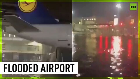 Frankfurt Airport submerged: 70 flights cancelled due to heavy rain