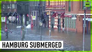 Severe Hamburg flooding disrupts railway operation