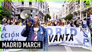 'It's not working' | Hundreds rally in Madrid calling for better public services