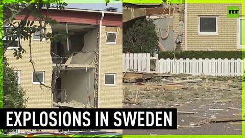 At least 3 injured by TWO powerful explosions in central Sweden