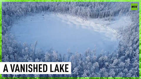 Yakutia lake vanishes in depths of snow amid climate change