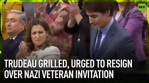 Trudeau grilled, urged to resign over Nazi veteran invitation