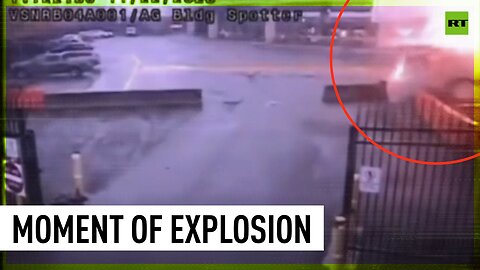 Moment of explosion at Rainbow Bridge