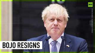 UK Prime Minister Boris Johnson resigns