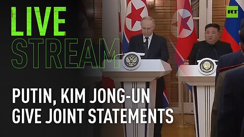 Putin, Kim Jong-un give joint statements [TAPE]