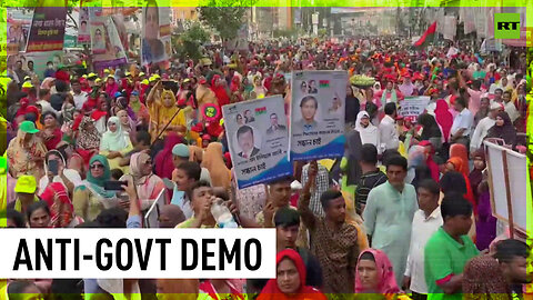 Opposition party holds first women’s anti-govt rally in Bangladesh
