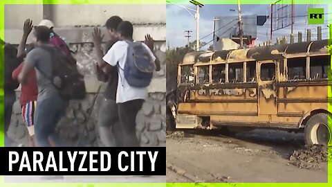 Residents flee amid gunshots as Haiti's capital hit by gang violence
