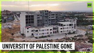 Israel obliterates Palestine University in Gaza using 315 mines – media