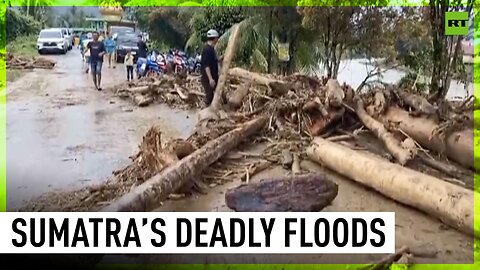 Deadly floods hit Sumatra