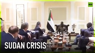 Russian envoy holds talks with Sudanese envoy amid humanitarian crisis in the nation