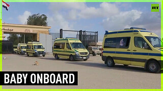 Rescuing the little ones | Ambulances evacuate premature Gazan babies to Egypt