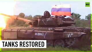 Russian forces breathe life back into tanks