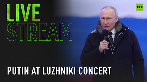 Putin attends Luzhniki concert
