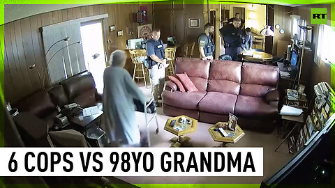 Police raid on 98-year-old newspaper owner’s home