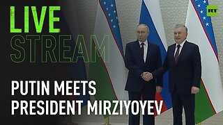 President Putin meets Uzbekistani counterpart Shavkat Mirziyoyev