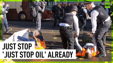 'Just Stop Oil' activists storm Downing Street