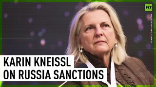 Market prices reflect the tremendous uncertainty the sanctions have been causing – Karin Kneissl