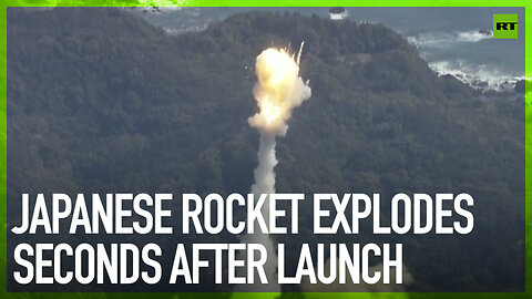 Japanese rocket explodes seconds after launch