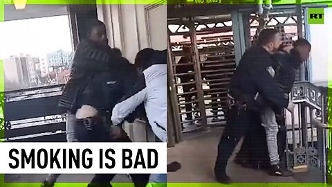 NYPD cops beaten after asking thugs to stop smoking