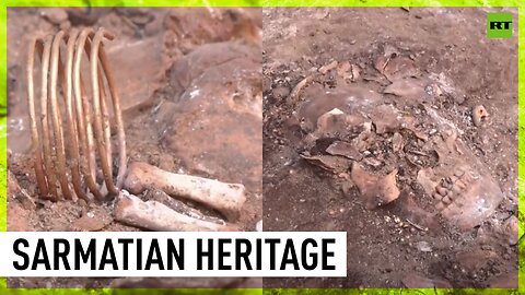 Archeologists discover ancient Sarmatian burial site in Russia's Volgograd