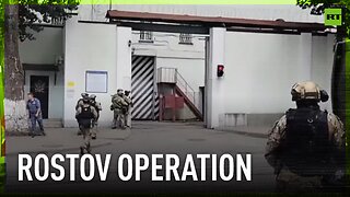 Hostage rescue op footage released by Russian National Guard