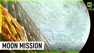 India unveils first images from Moon mission