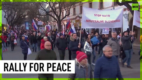 'Yankee go home!' | Massive anti-NATO rally in Slovakia