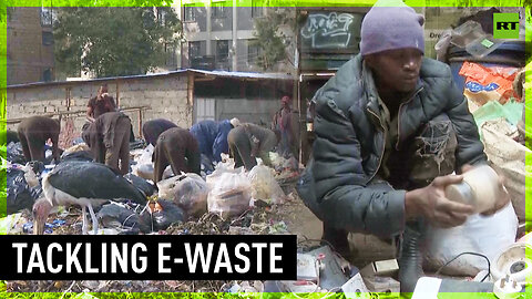 Kenyans tackle e-waste, improving environment