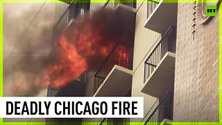 Chicago high-rise blaze kills one firefighter, injures two others