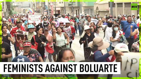 Clashes erupt as Peruvian feminists protest against Boluarte's government