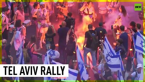 Anti-government protests continue in Tel Aviv