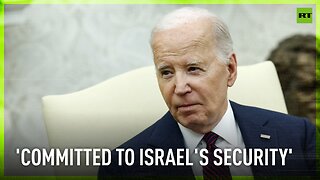 ‘US is committed to Israel's security' – Biden