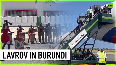 Lavrov arrives to Burundi