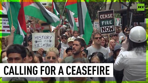 Biggest pro-Palestinian protest held in New Zealand
