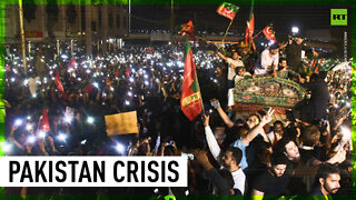 Former PM Khan’s supporters protest en masse following no-confidence vote