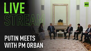 Putin meets Hungarian PM Orban in Kremlin