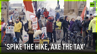 Canadians rally over federal carbon tax increase