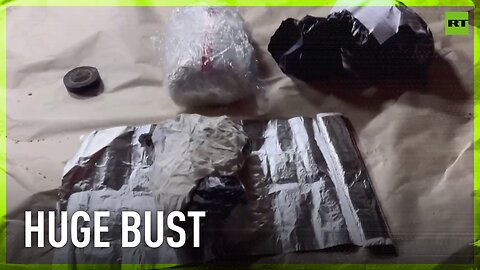 Russian police seize 4.5 kg of drugs at Moscow car workshop